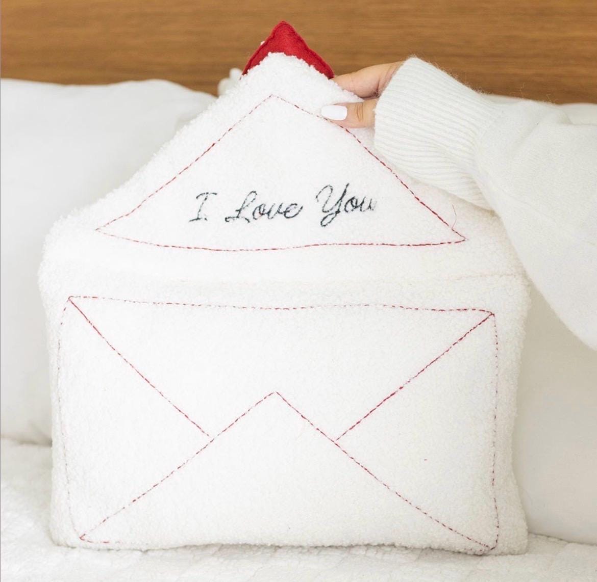 I Love You Brief-Kissen