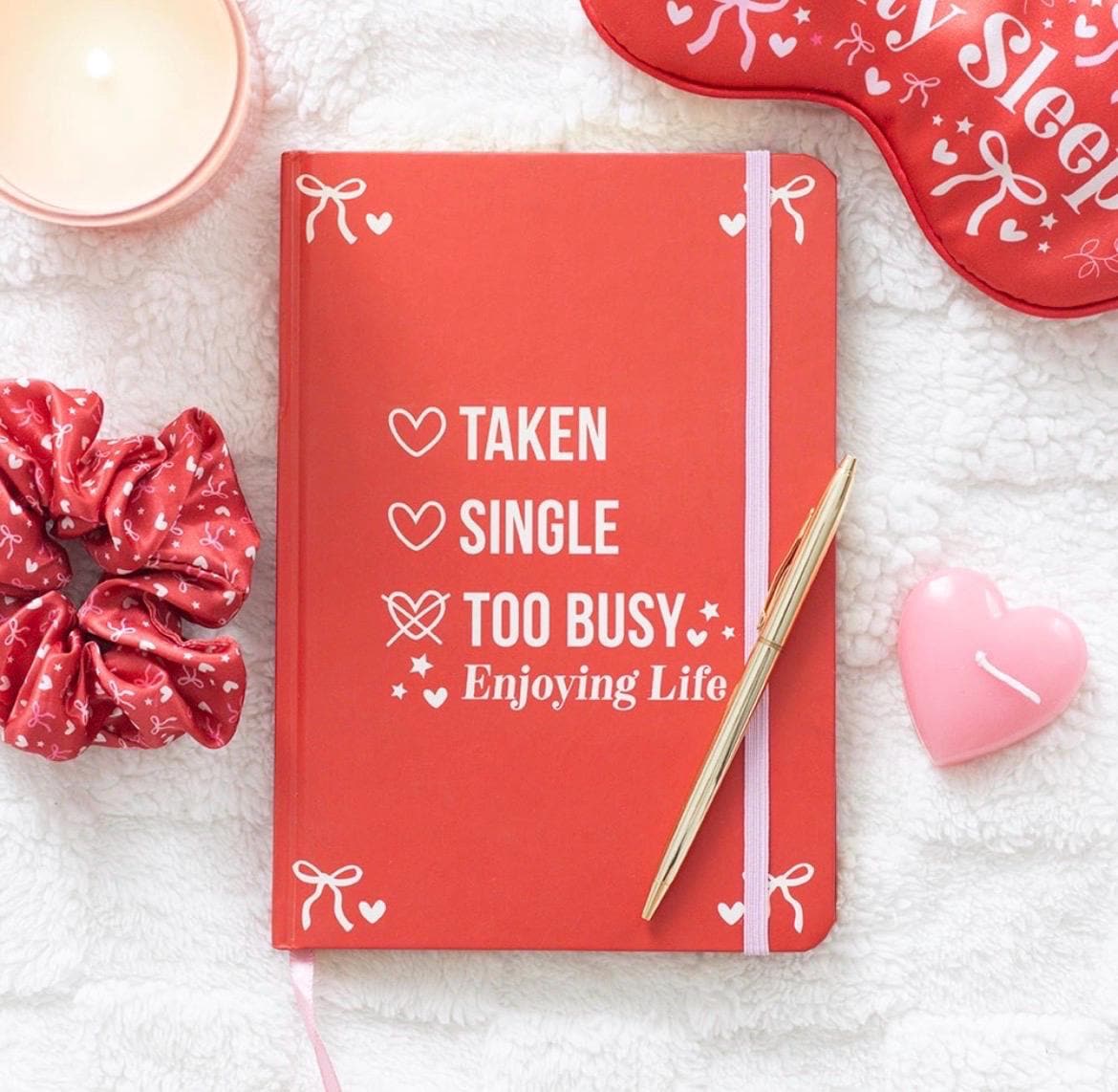 Too Busy Enjoying Life Notizbuch liniert