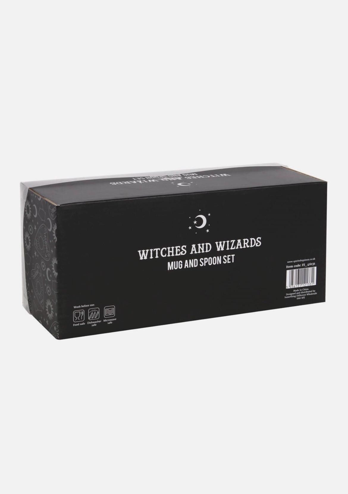 Witches Brew Mug Set | Wizards Brew Tasse | Hexen Tasse | Magische Kaffeetasse | Gothic Geschenk | Witchcore Dekoration | Halloween Mug