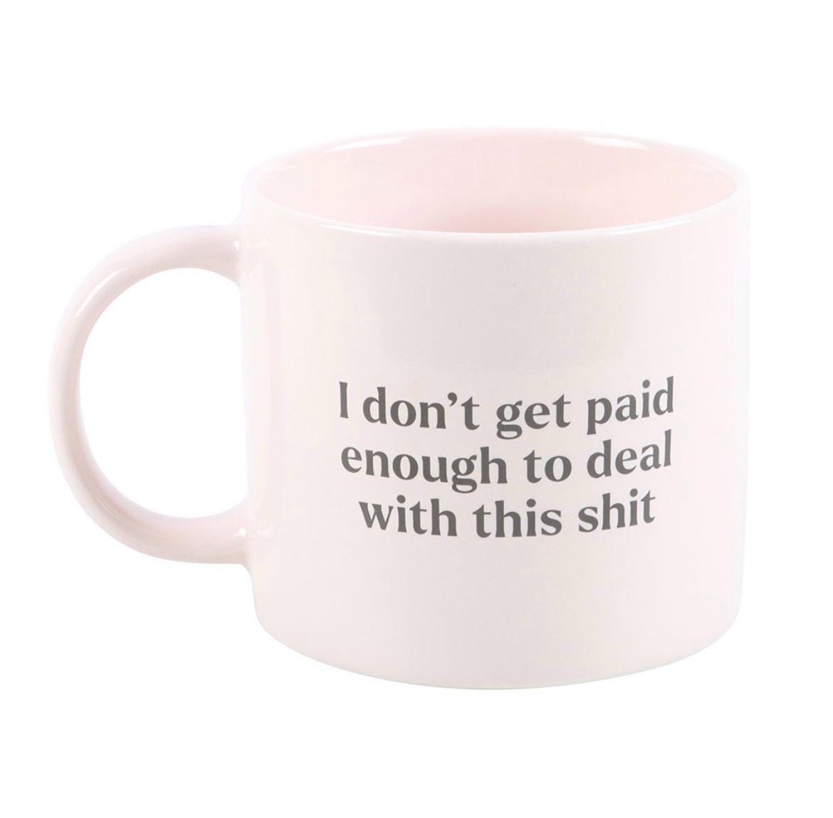 I Don’t Get Paid Enough To Deal With This Shit Tasse | Büro Tasse | Lustige Arbeitstasse | Kollegengeschenk | Büro Geschenk | Funny Mug | Co