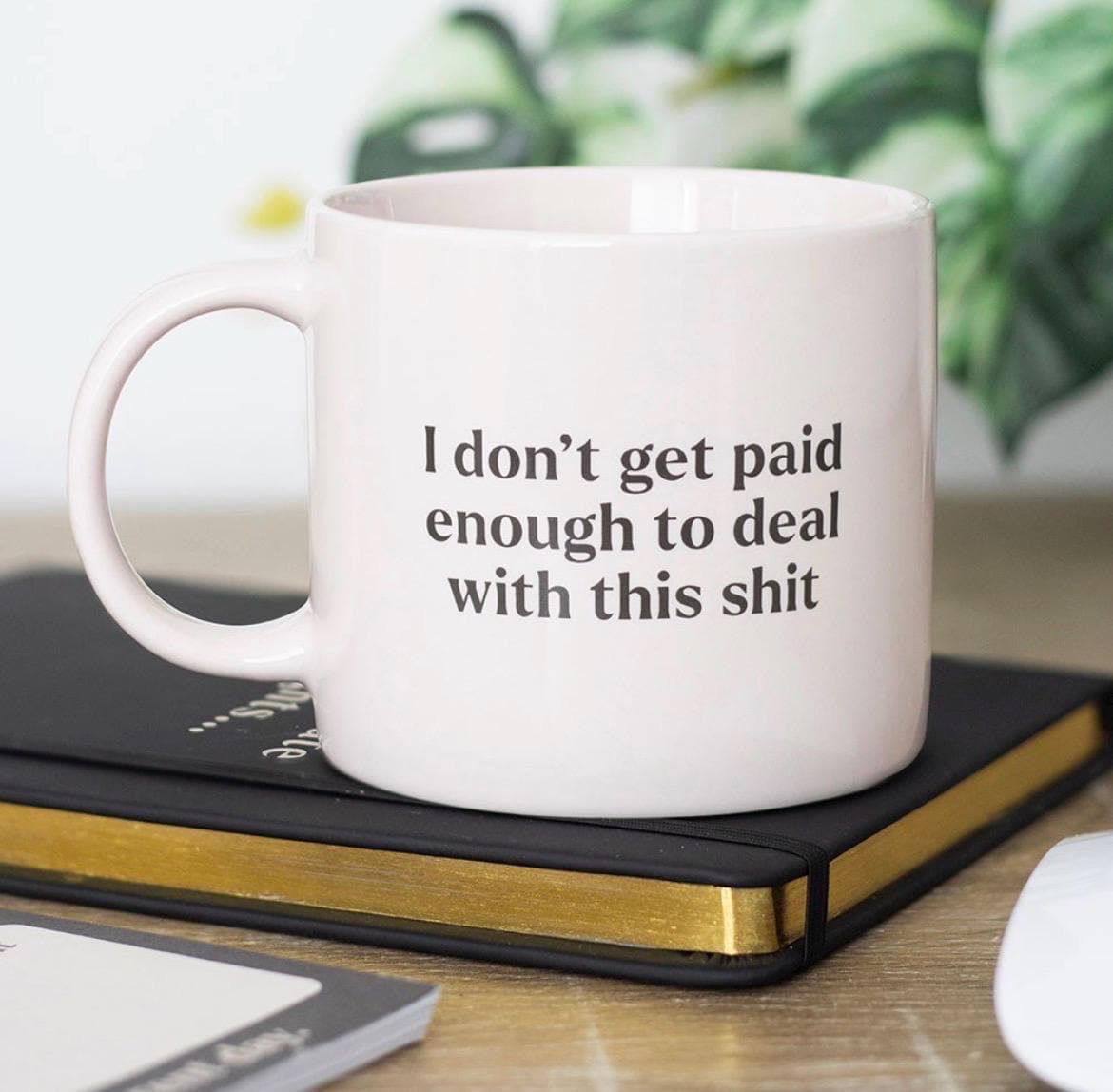 I Don’t Get Paid Enough To Deal With This Shit Tasse | Büro Tasse | Lustige Arbeitstasse | Kollegengeschenk | Büro Geschenk | Funny Mug | Co