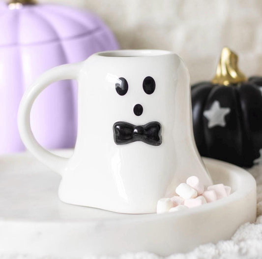Mr Boo Geistertasse | Ghost Mug | Halloween Tasse | Spooky Mug | Geist Tasse | Herbst Tasse | Halloween Geschenk