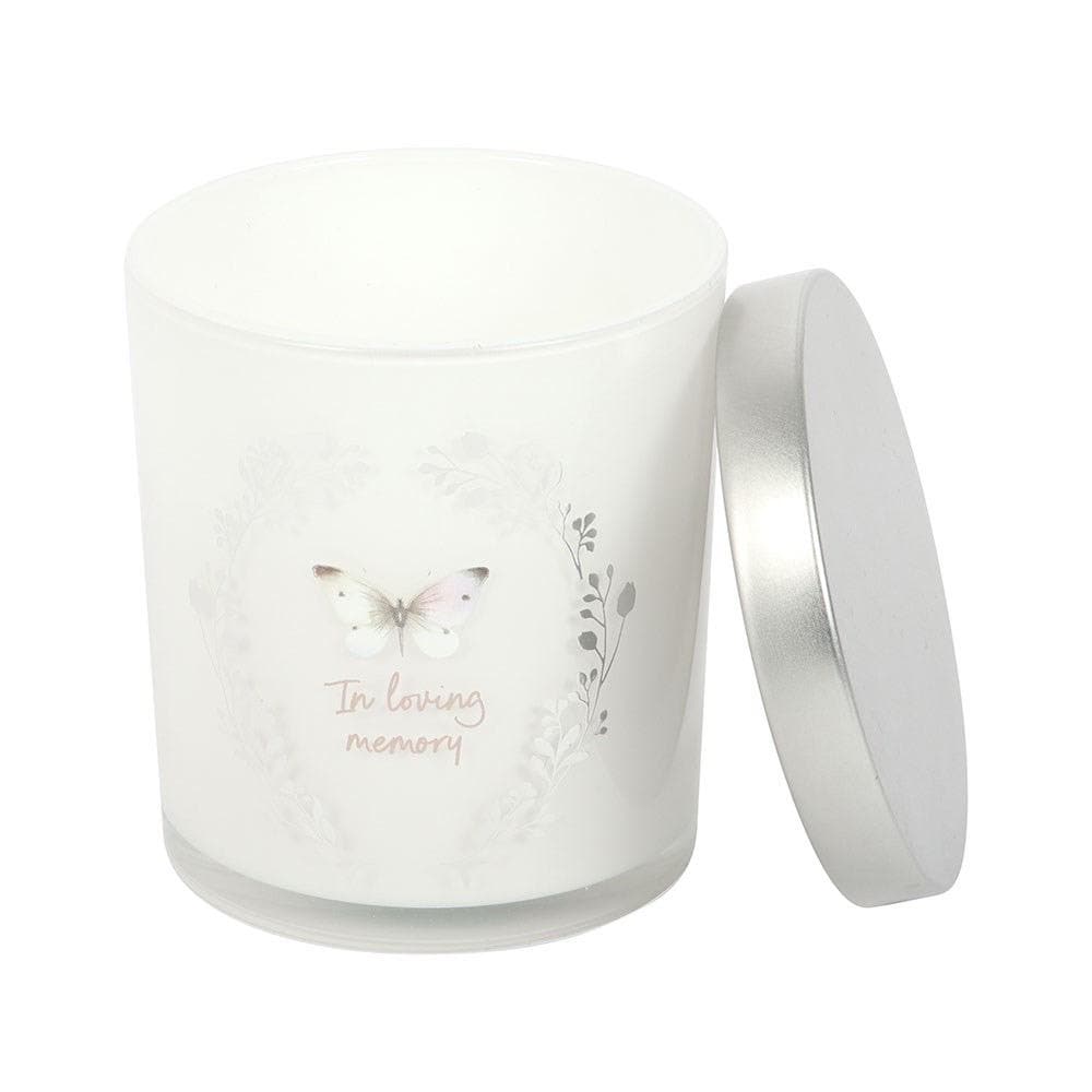 In Loving Memory Duftkerze | Erinnerungskerze | Trauergeschenk | Gedenkkerze | Memorial Kerze | Schmetterling Kerze