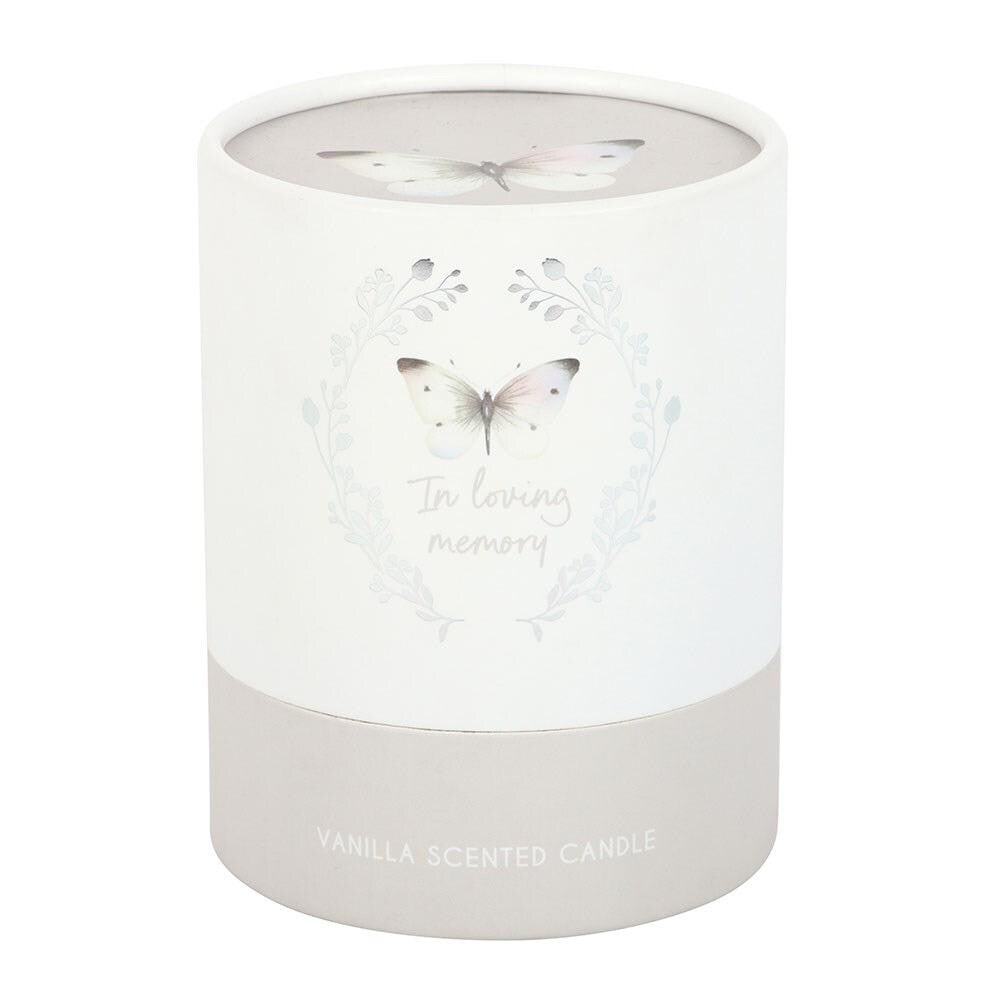 In Loving Memory Duftkerze | Erinnerungskerze | Trauergeschenk | Gedenkkerze | Memorial Kerze | Schmetterling Kerze