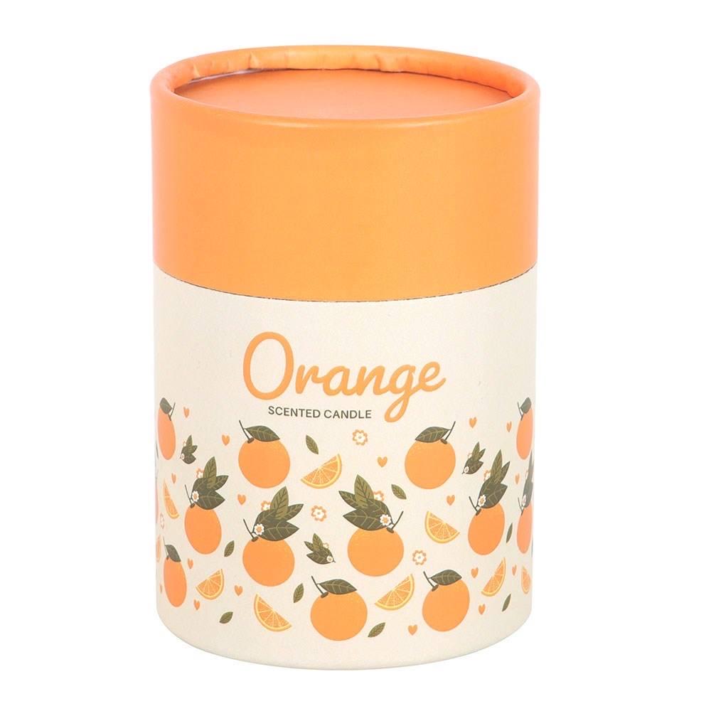Fruchtige Kerze im Glas mit Holzdeckel | Erdbeere, Zitrone oder Orange | Sommerliche Duftkerze