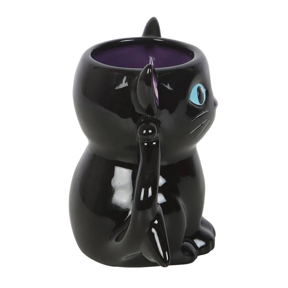 Fledermaus Katze Tasse | Gothic Katzenbecher | Halloween Tasse