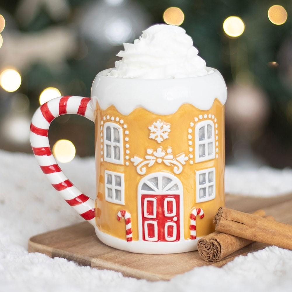 Lebkuchenhaus Tasse | Gingerbread House Mug | Weihnachtstasse