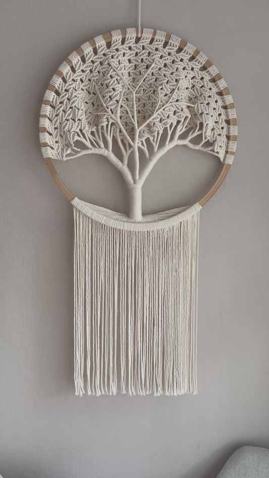 3D Makramee Lebensbaum
